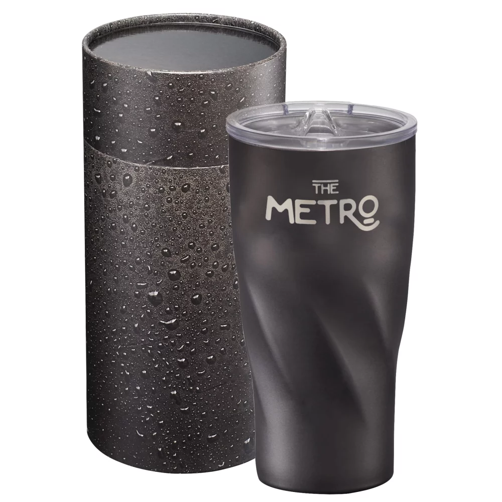20 Oz. Hugo Copper Tumbler w/Cylindrical Box