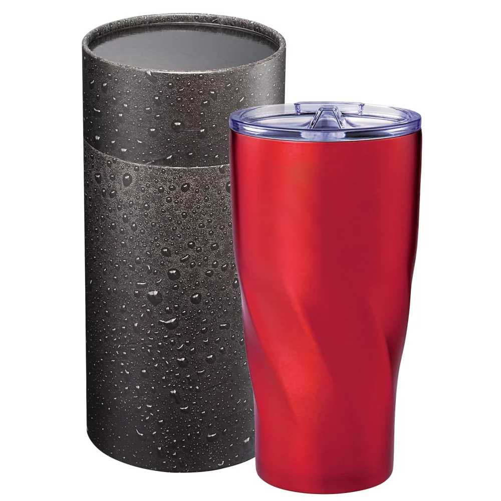 20 Oz. Hugo Copper Tumbler w/Cylindrical Box