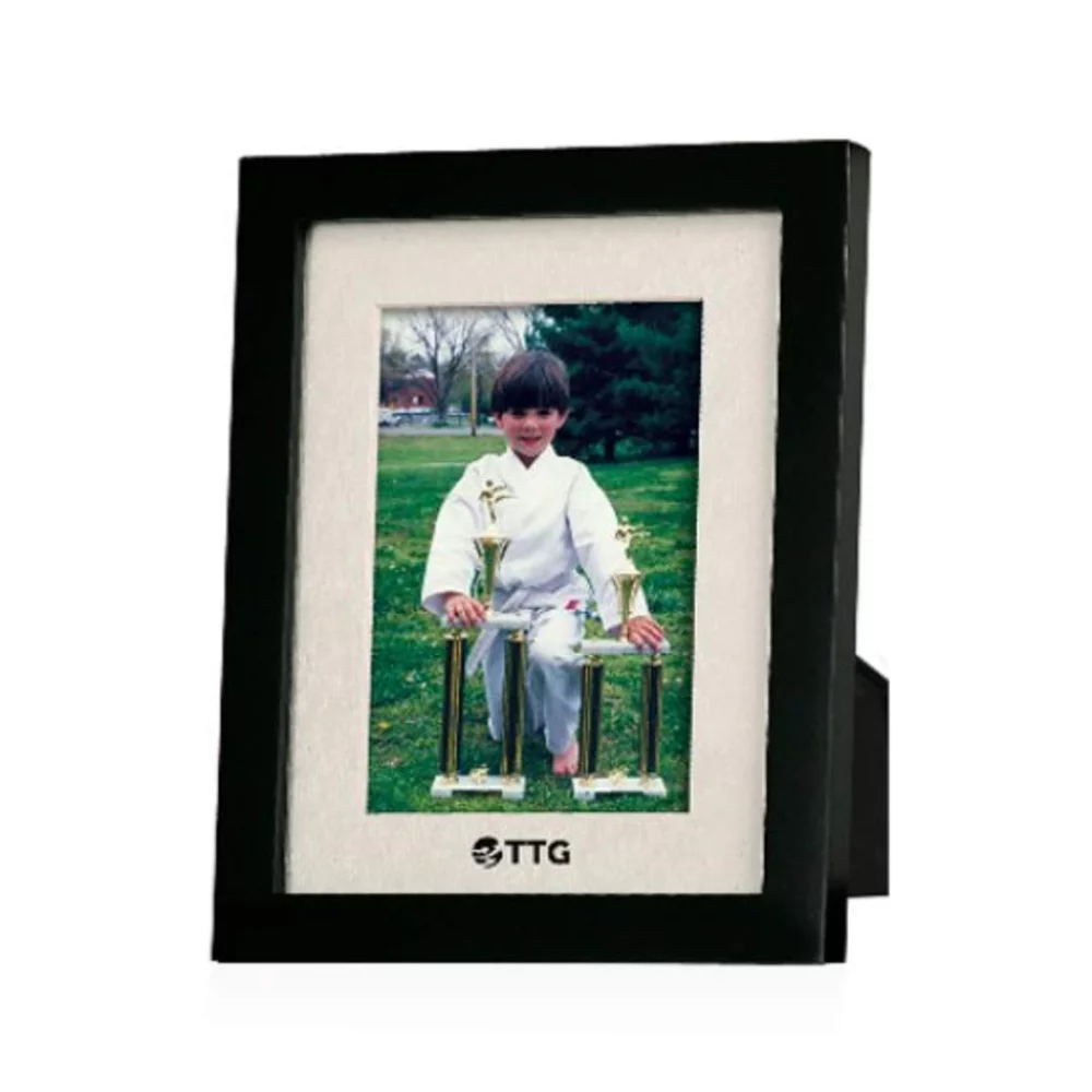 Jamestown Frame - Ebony/White Matte 5"x7"