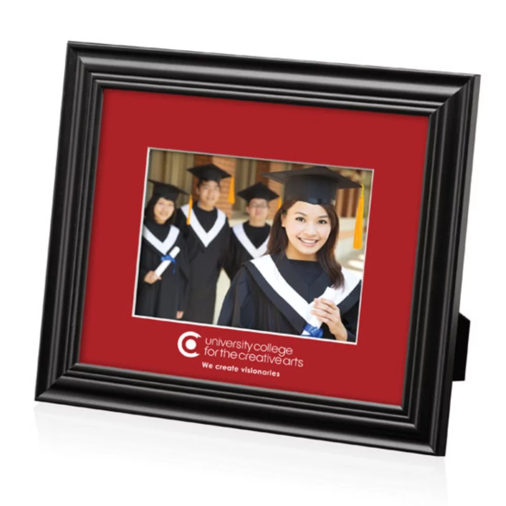 Cadre Thornhill - Noir/Riviera Rouge 5"x7"