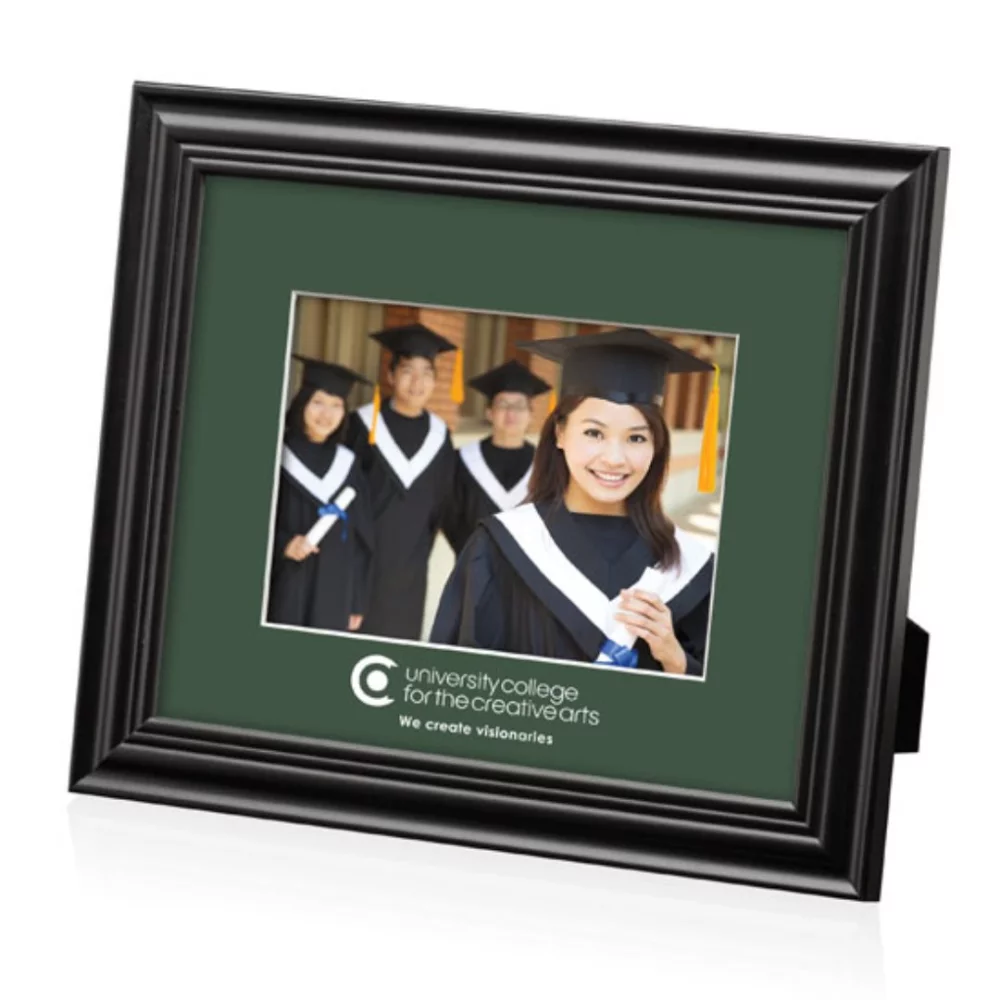 Cadre Thornhill - Noir/Vert Forêt 5"x7"