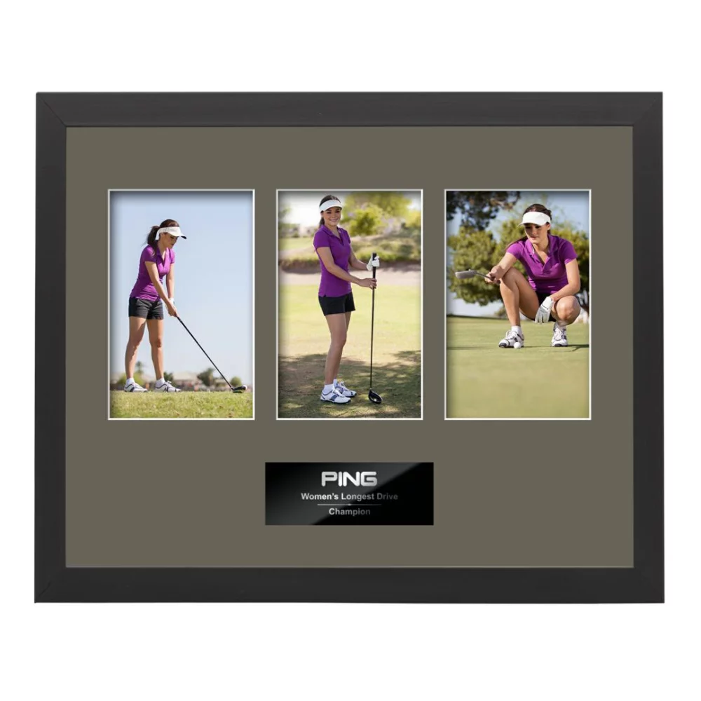 Cadre photo Enrica 3 - Noir/Gris Dover