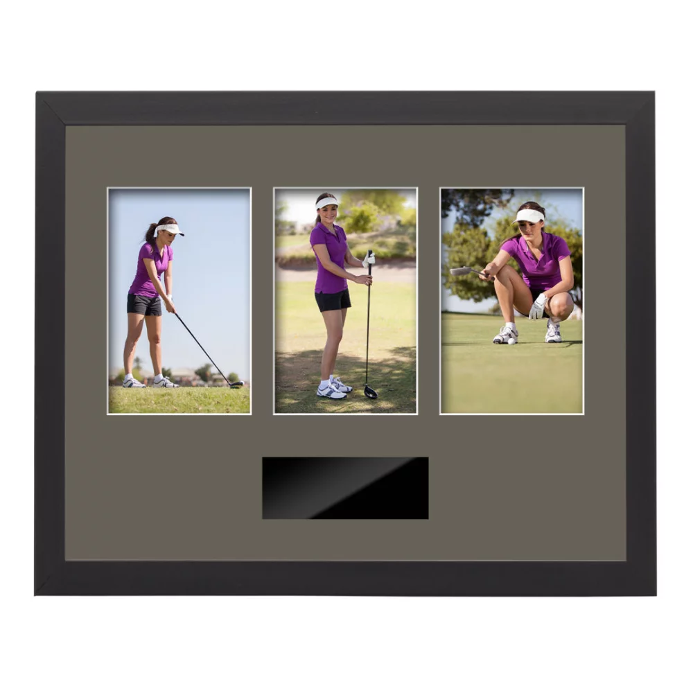 Cadre photo Enrica 3 - Noir/Gris Dover