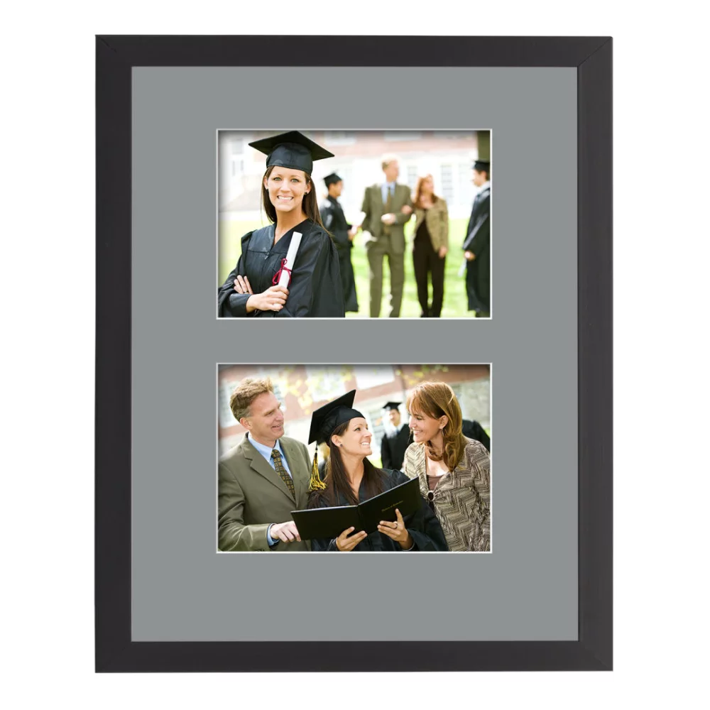 Cadre photo Glanville 2 - Noir/Gris Teal