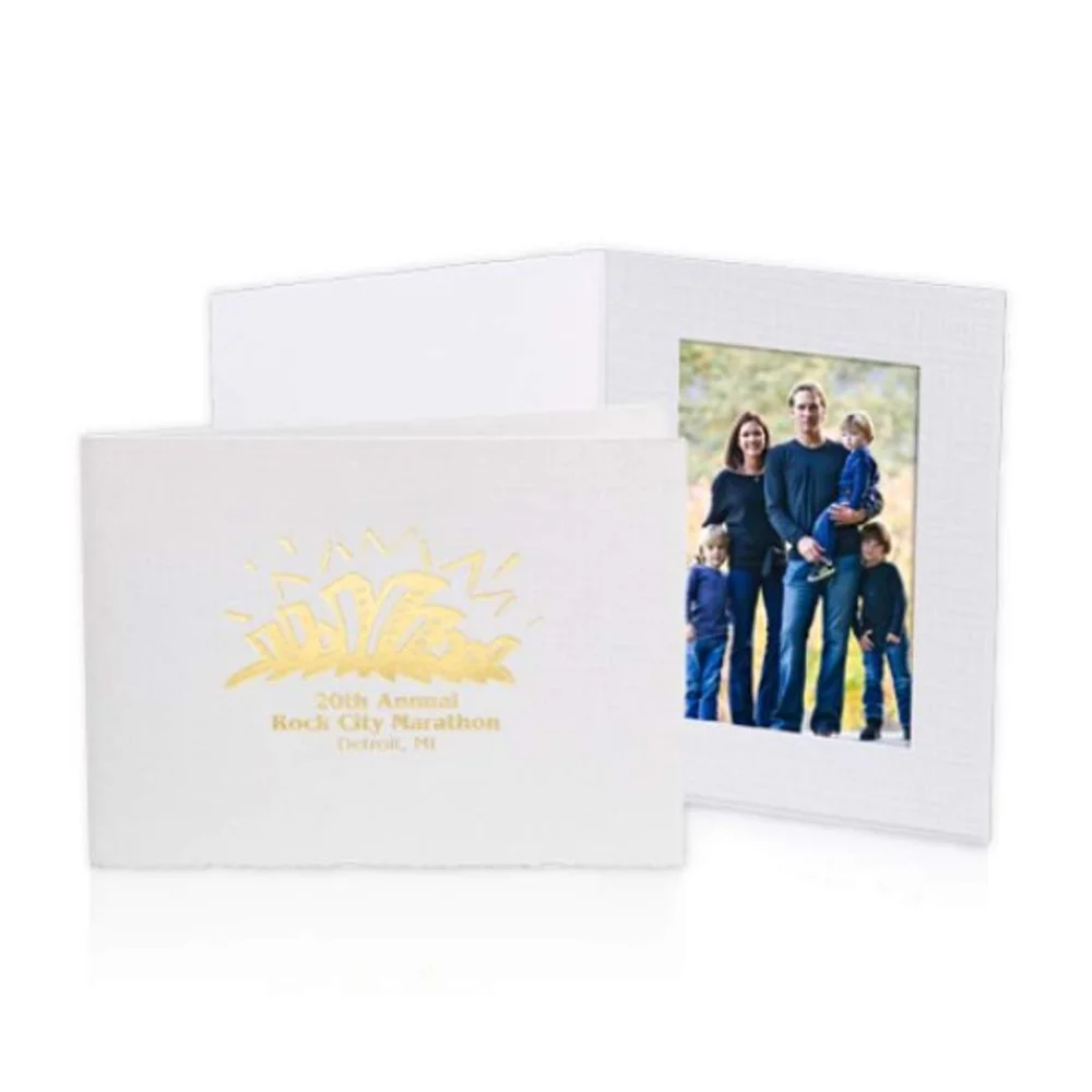 Roxbury Single Folder - 8"x10" Horiz White