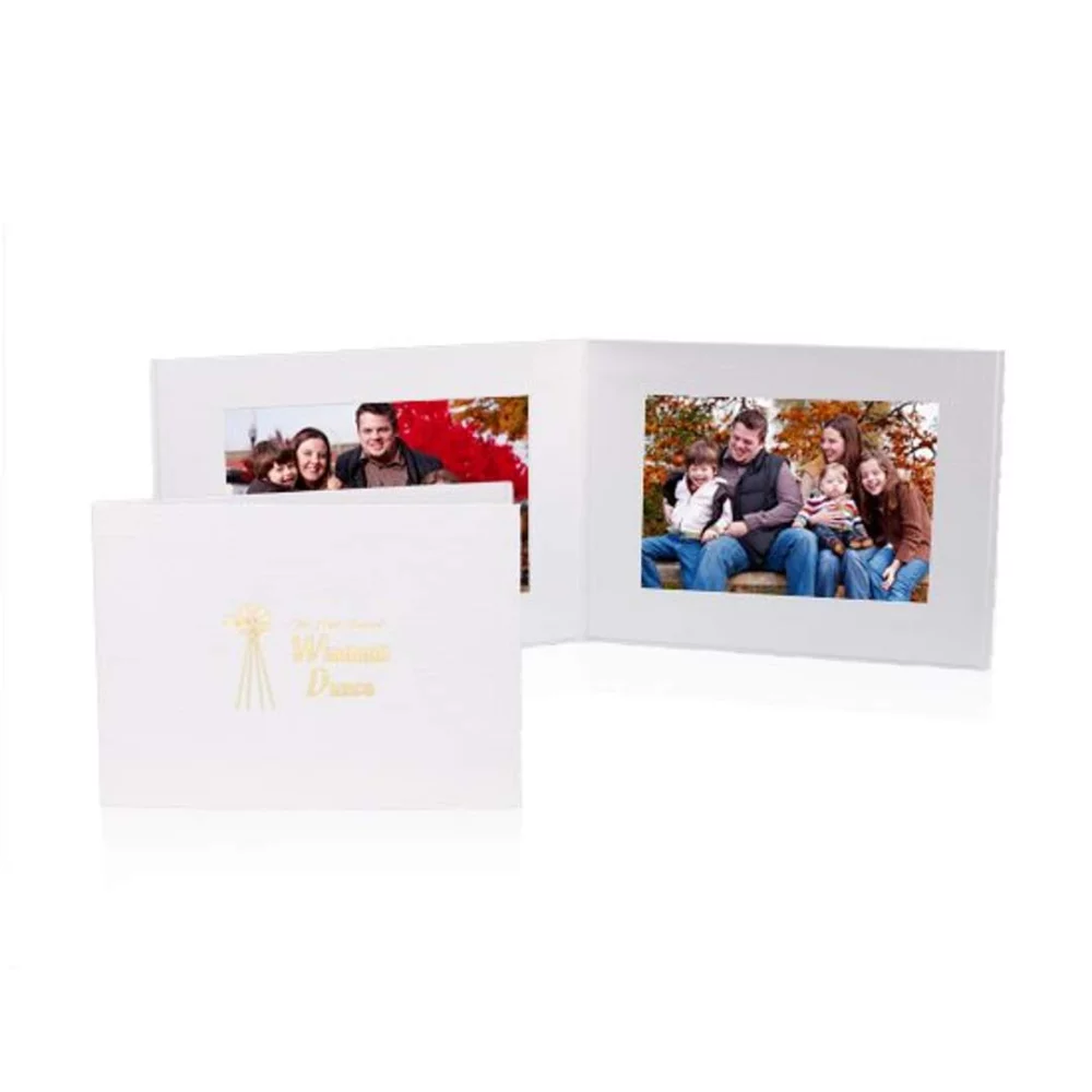 Perkins Double Folder - 4"x6" Horizontal Blanc