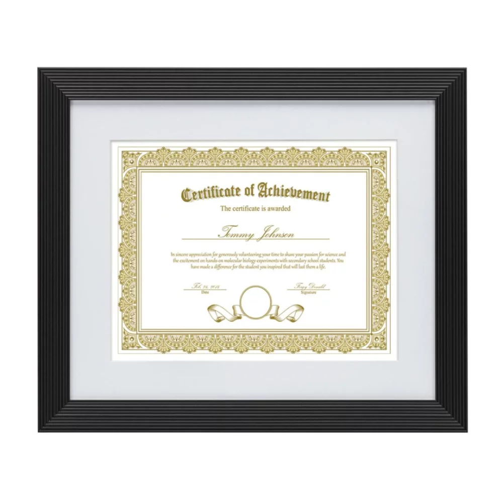 Guildhall Certificate Frame - Black 8½"x11"