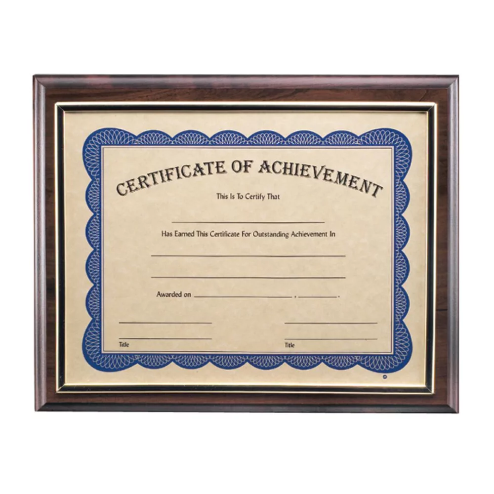 Titulaire du certificat Trafford - Cerisier 8½"x11"