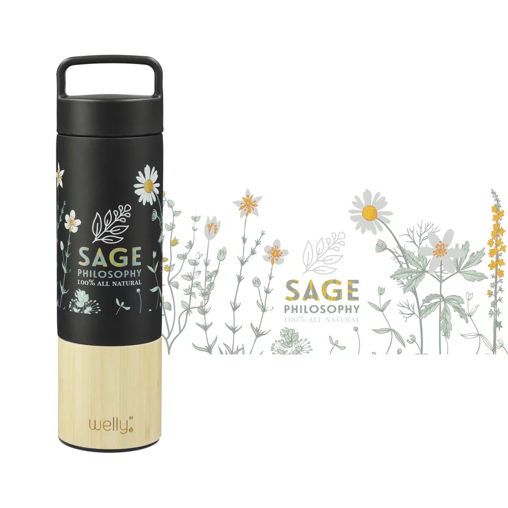 Welly® Traveler Copper Vacuum Bottle 18oz