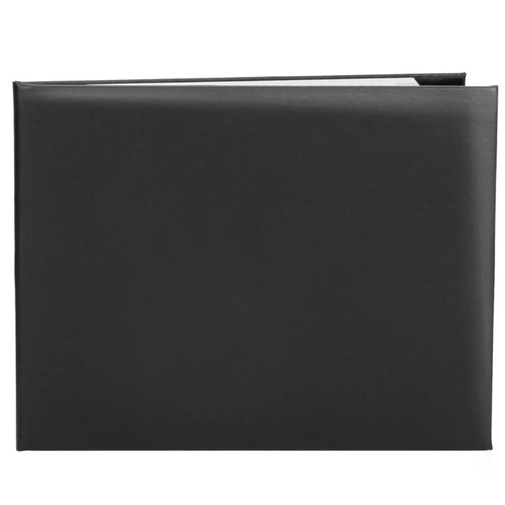Porte-certificat de Leicester - 8½"x11" noir
