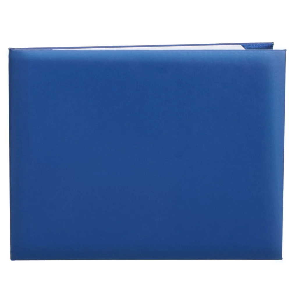 Porte-certificat de Leicester - 8½"x11" Bleu