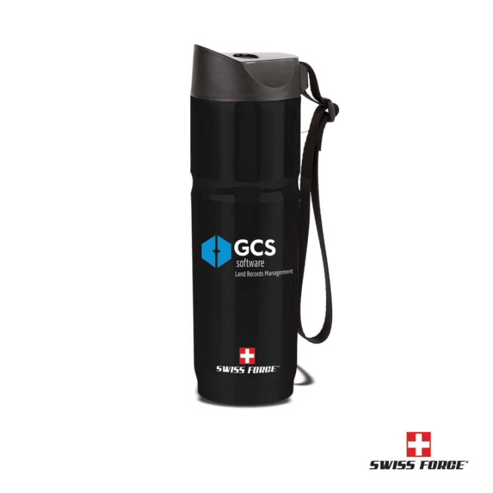 Swiss Force® Voyager S/S Tumbler - 15oz Black