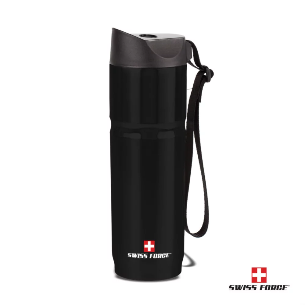 Swiss Force® Voyager S/S Tumbler - 15oz Black