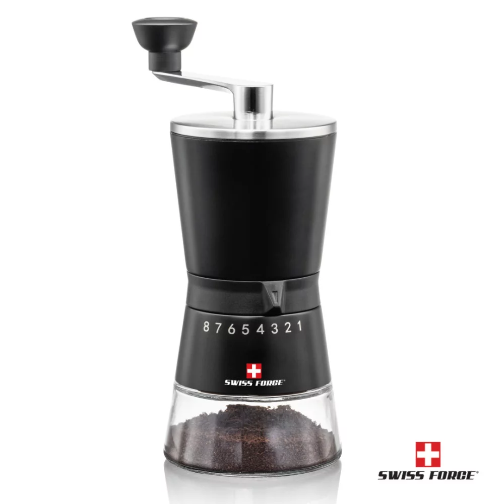 Swiss Force® Aero Coffee Grinder - Black