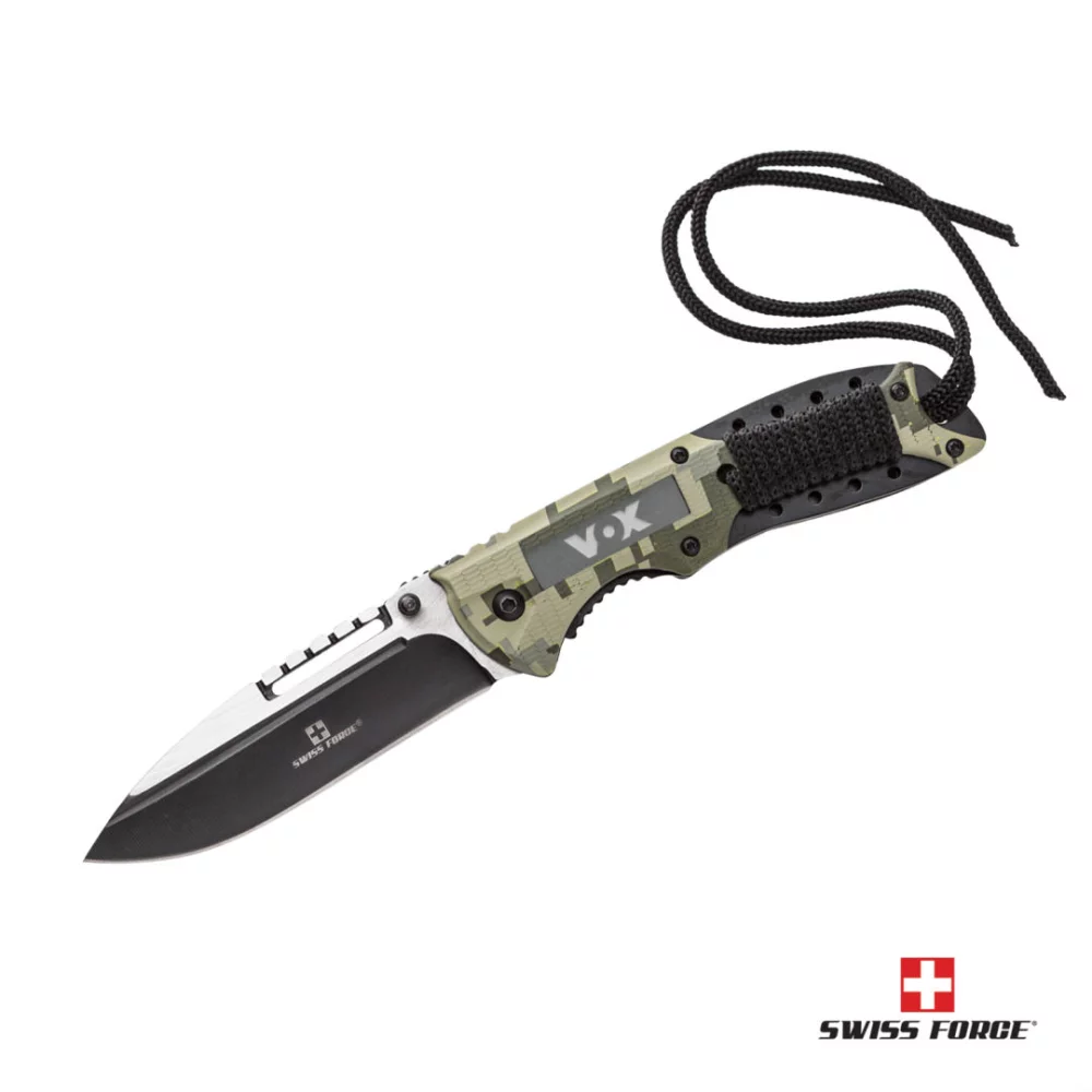 Couteau de poche Swiss Force® Fontais - Camouflage