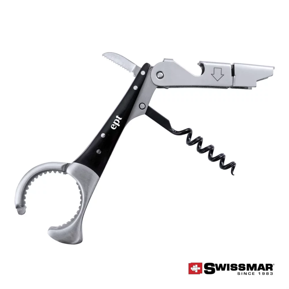 Tire-bouchon de serveur Swissmar® - Noir Elite