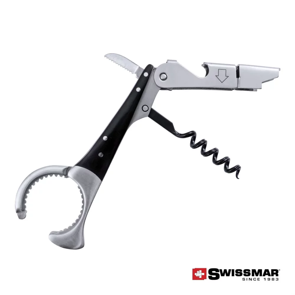 Tire-bouchon de serveur Swissmar® - Noir Elite