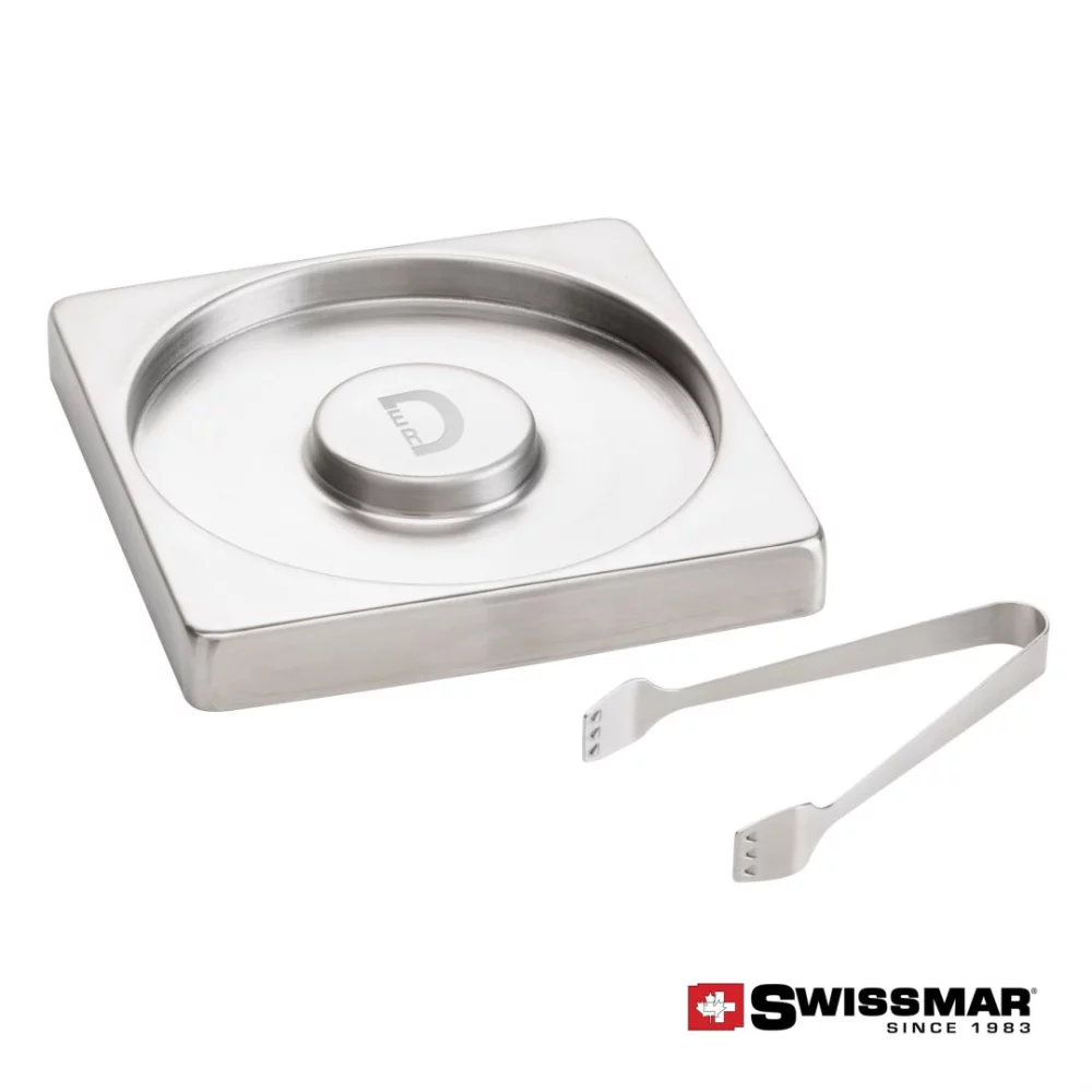 Swissmar® Glass Rimmer/Tongs - S/Steel