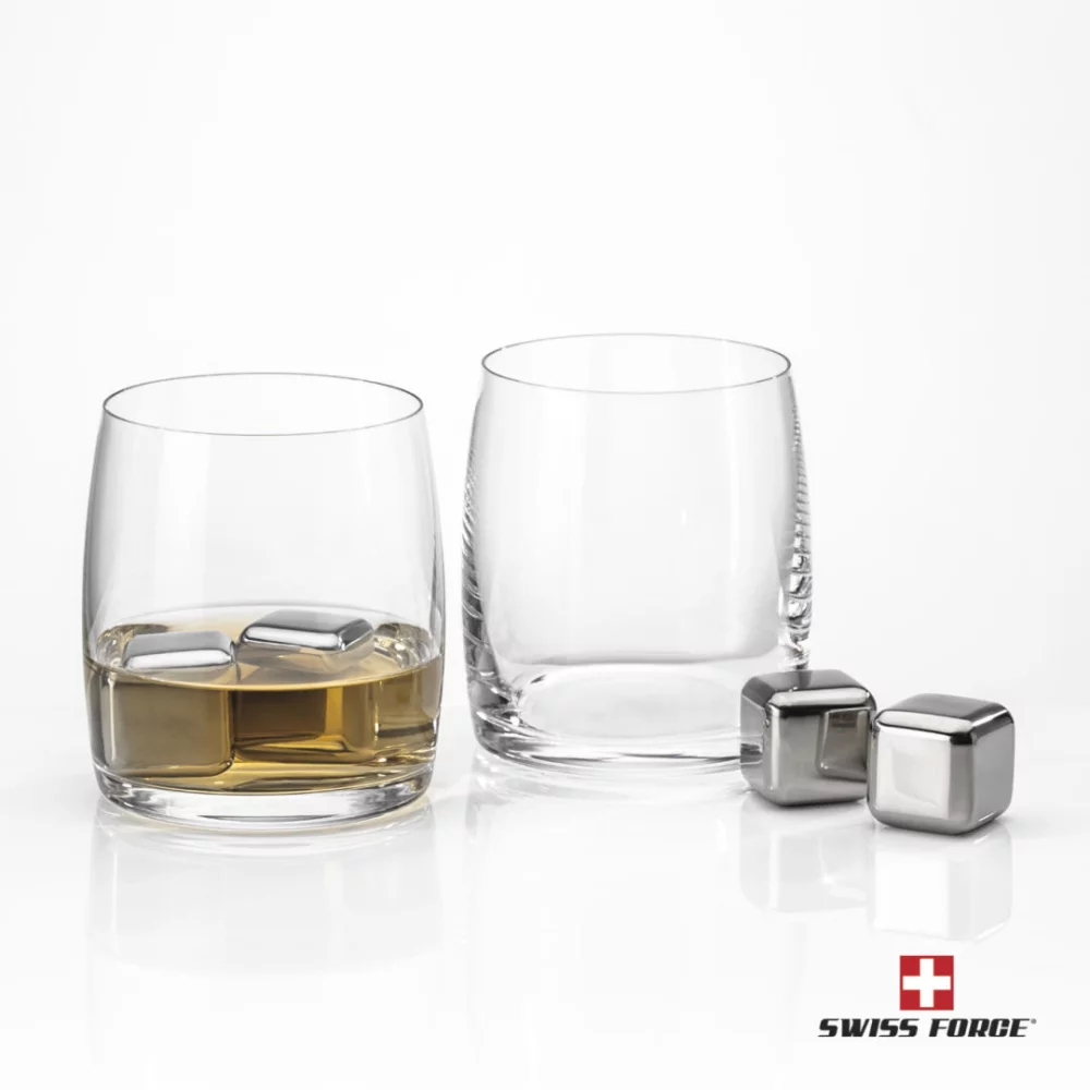Swiss Force® S/S Ice Cubes & 2 Gwynedd Tasters