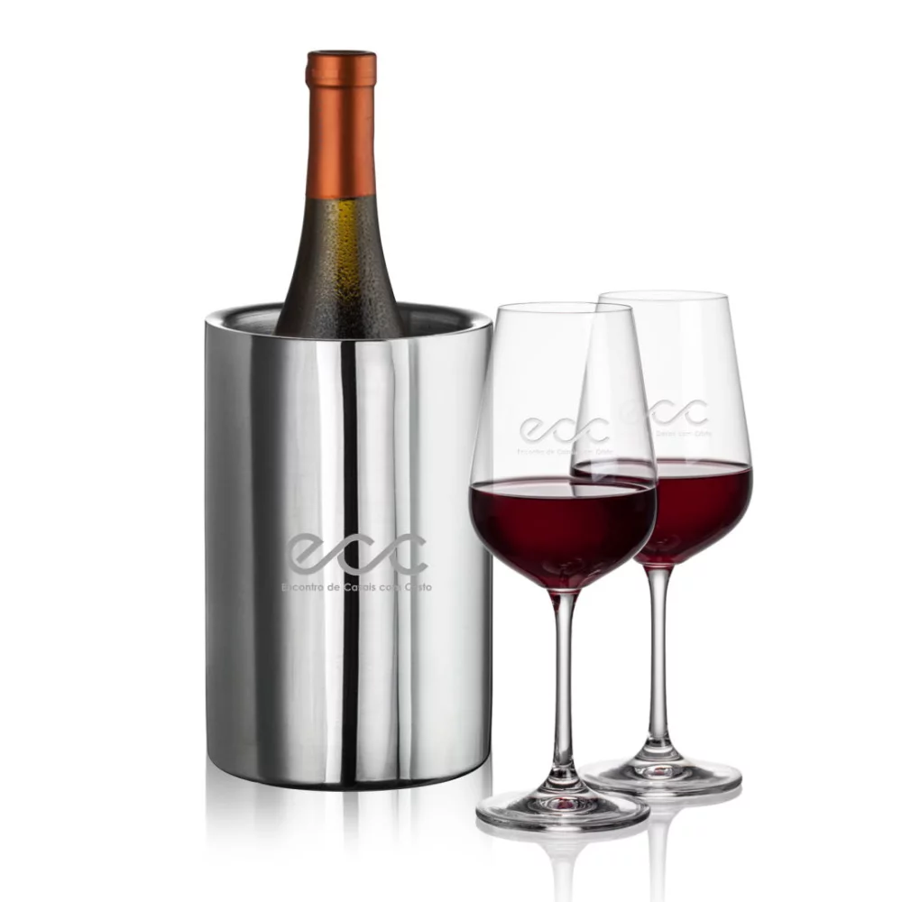 Refroidisseur de vin Jacobs & 2 vins Laurent