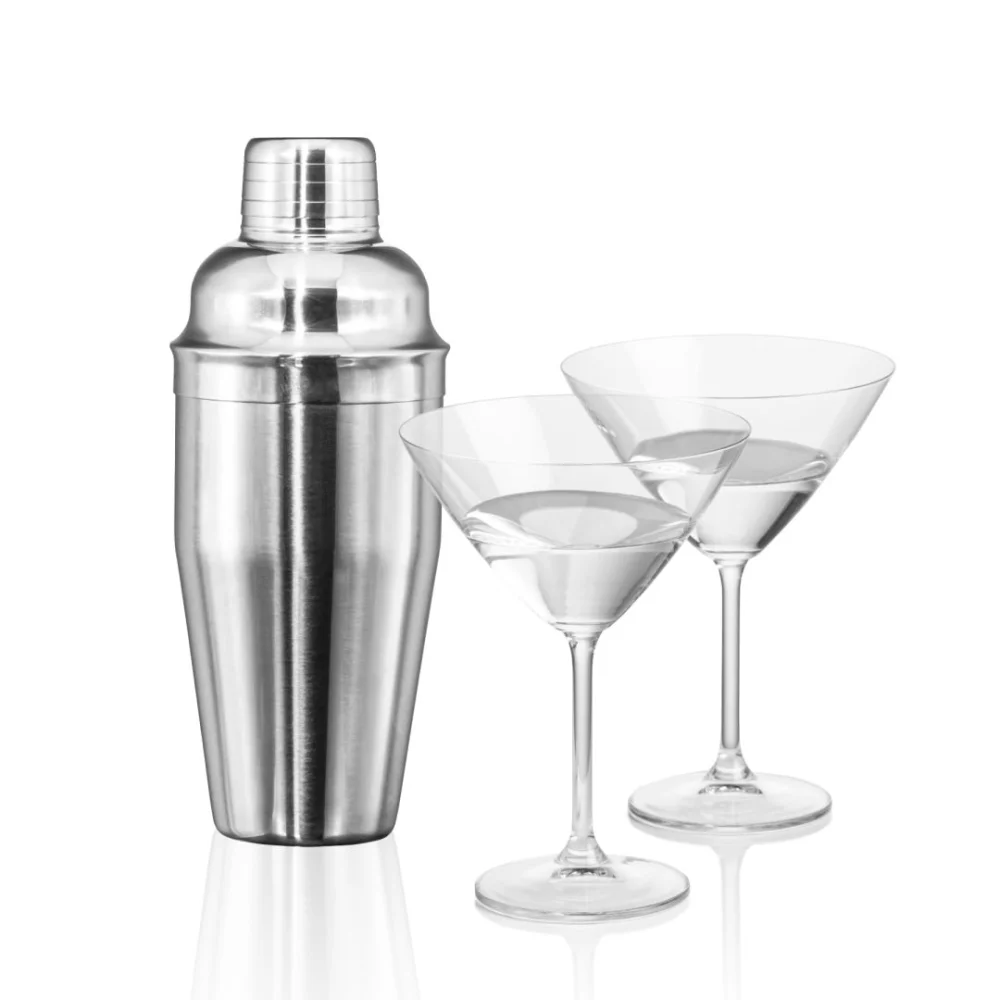 Shaker Connoisseur et 2 Martinis Connoisseur