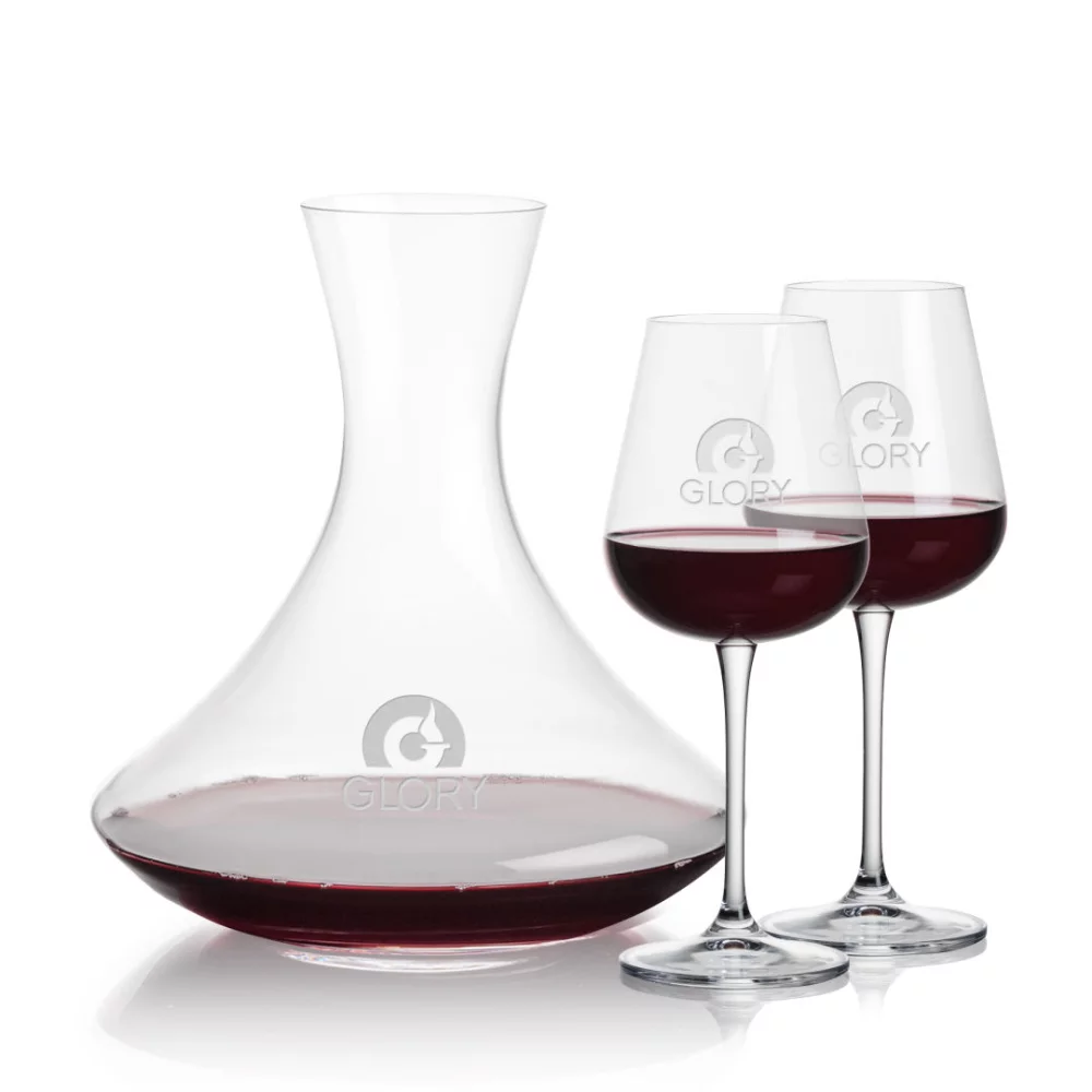 Carafe Senderwood et 2 verres à vin Howden