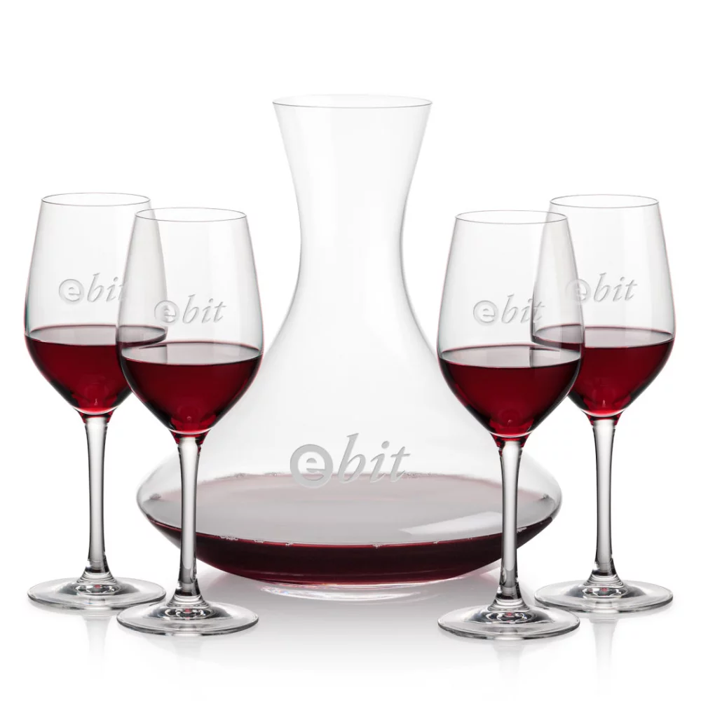 Senderwood Carafe & 4 Lethbridge Wine