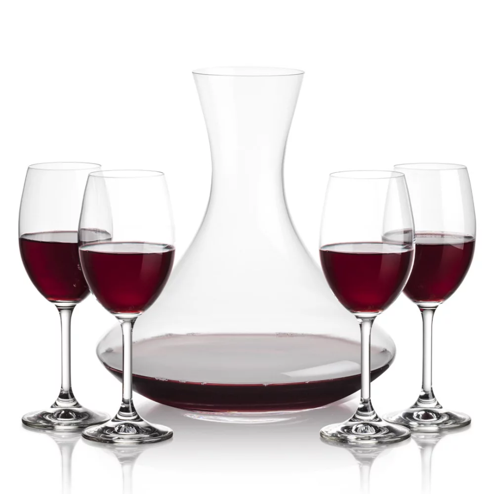Senderwood Carafe & 4 Naples Wine