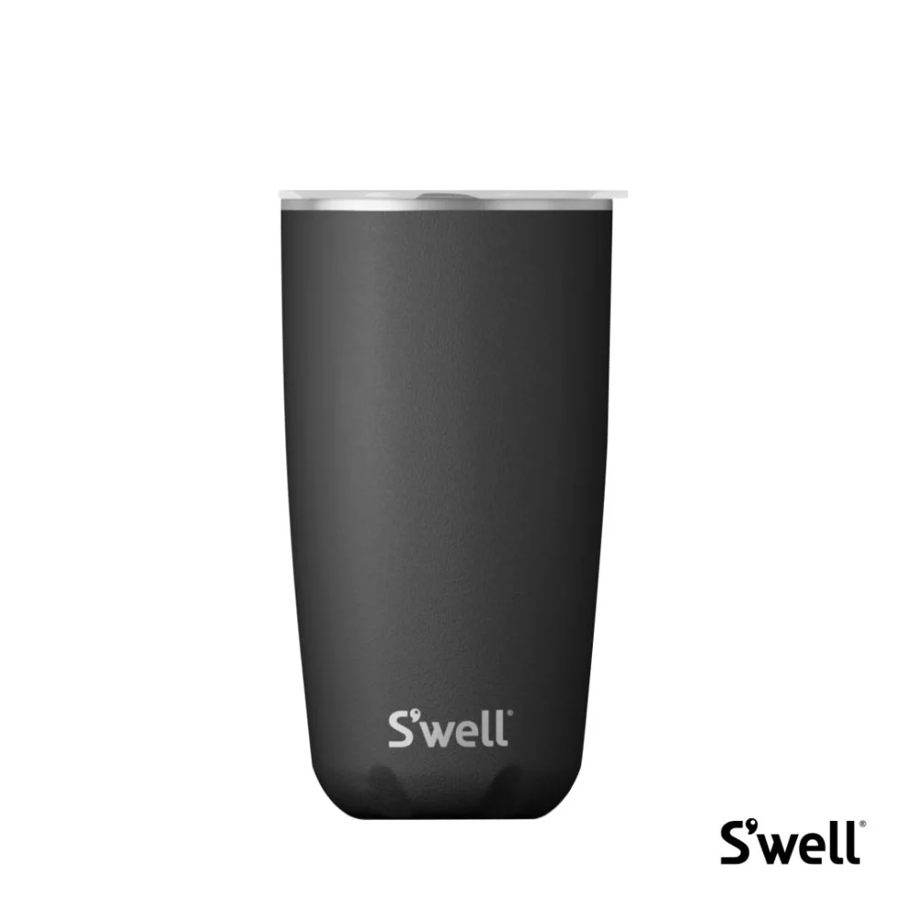 Gobelet S'well® avec couvercle - 18 oz Onyx