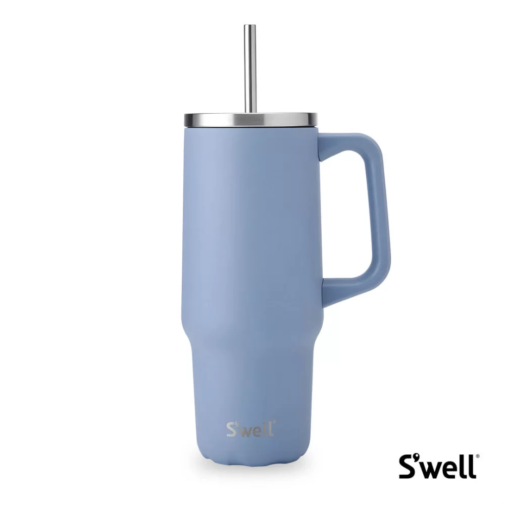 Gobelet S'well® XL - 30 oz Bleu Hortensia