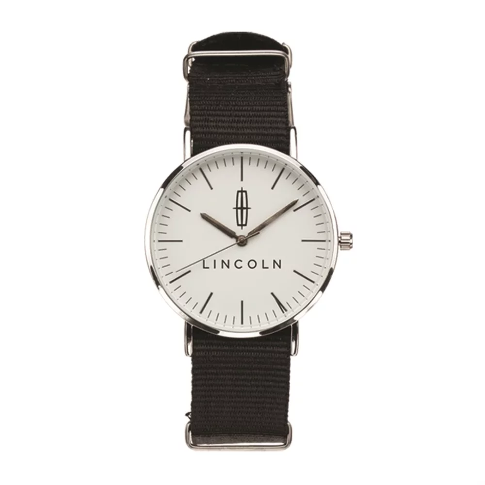 La montre unisexe Hardy - Bracelet noir / Cadran blanc
