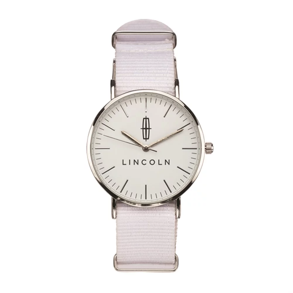La montre unisexe Hardy - Bracelet blanc / Cadran blanc