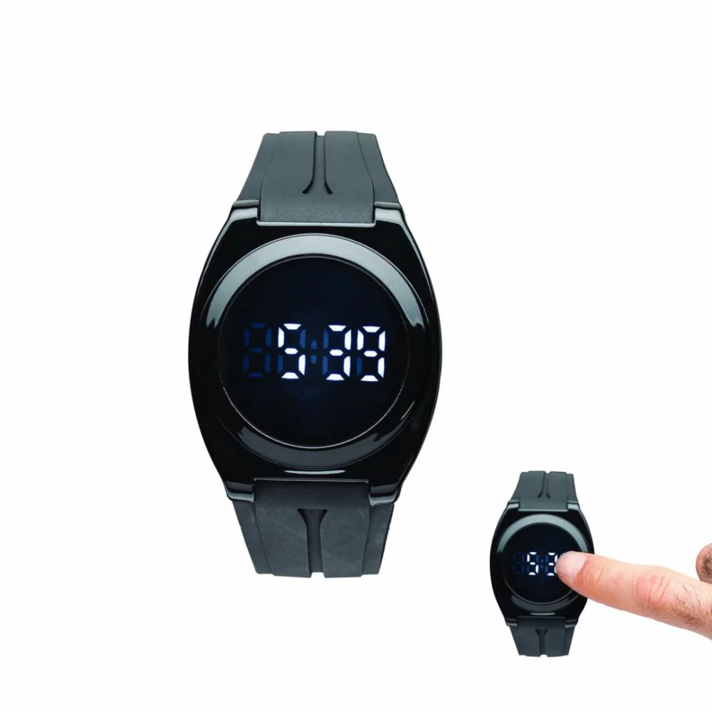 La montre LED Grove - Noire