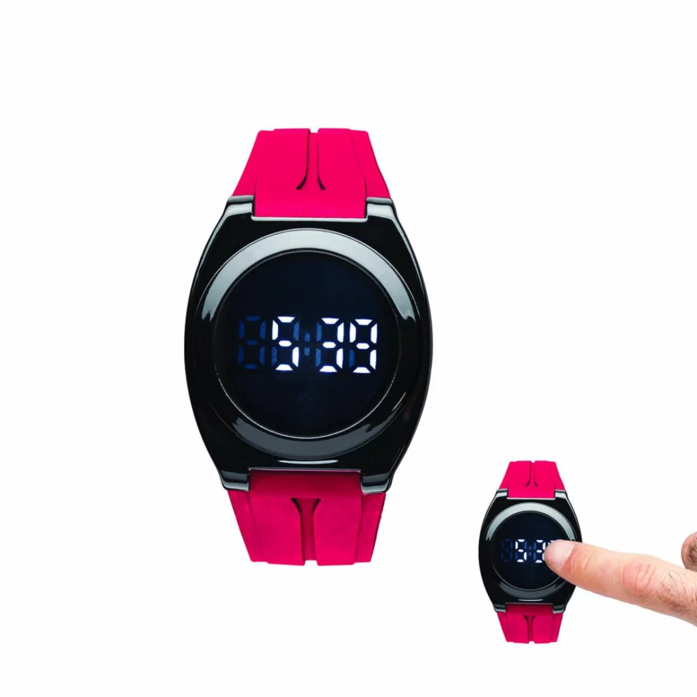 La montre LED Grove - Rouge