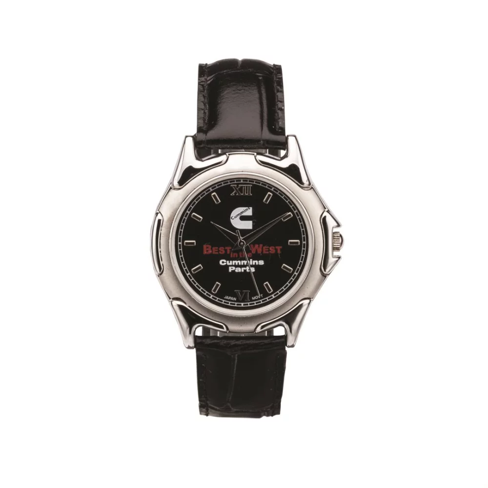 La montre Patton - Homme - Noir/Argent/Noir