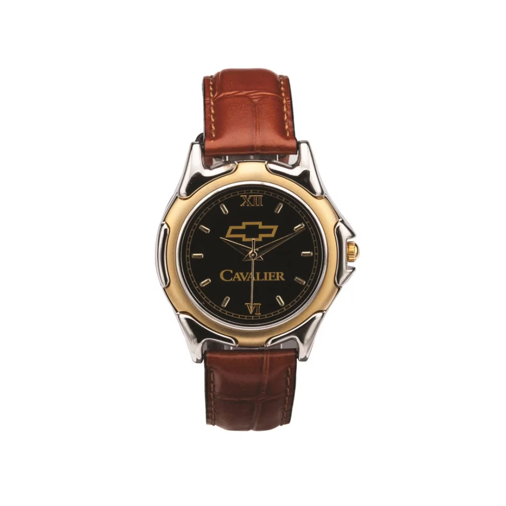 The St Tropez Watch - Mens - Black/Gold/Brown