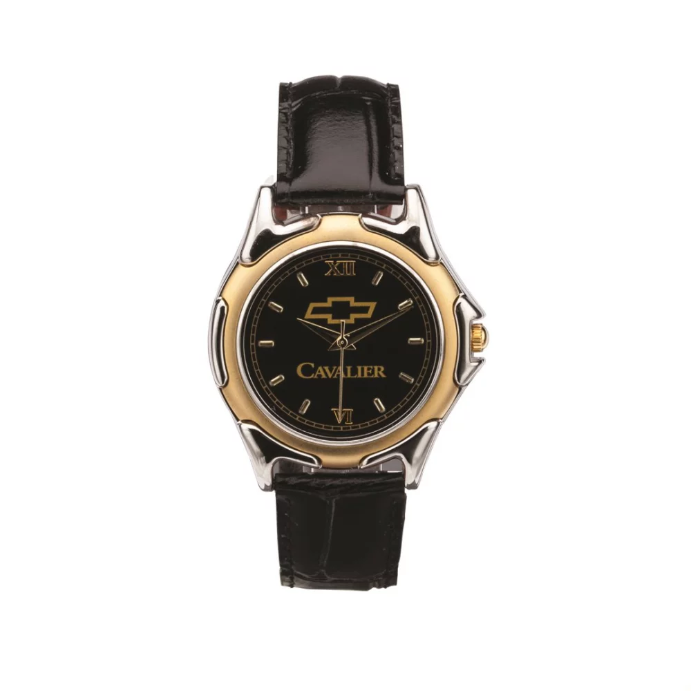 The St Tropez Watch - Mens - Black/Gold/Black