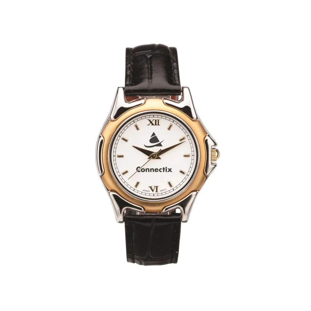 La montre St Tropez - Homme - Blanc/Or/Noir