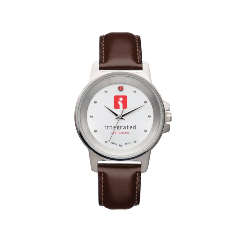 La montre raffinée - Femmes - Blanc/Rouge/Marron