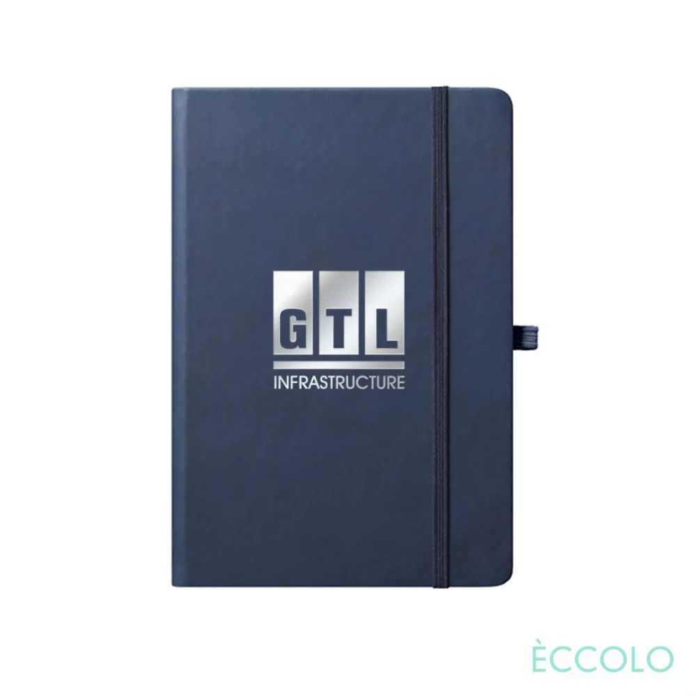 Eccolo® Cool Journal - (S) 3½"x5½" Navy Blue