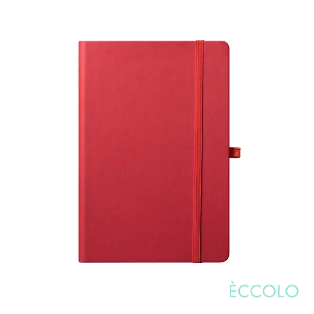 Eccolo® Cool Journal - (S) 3½"x5½" Red