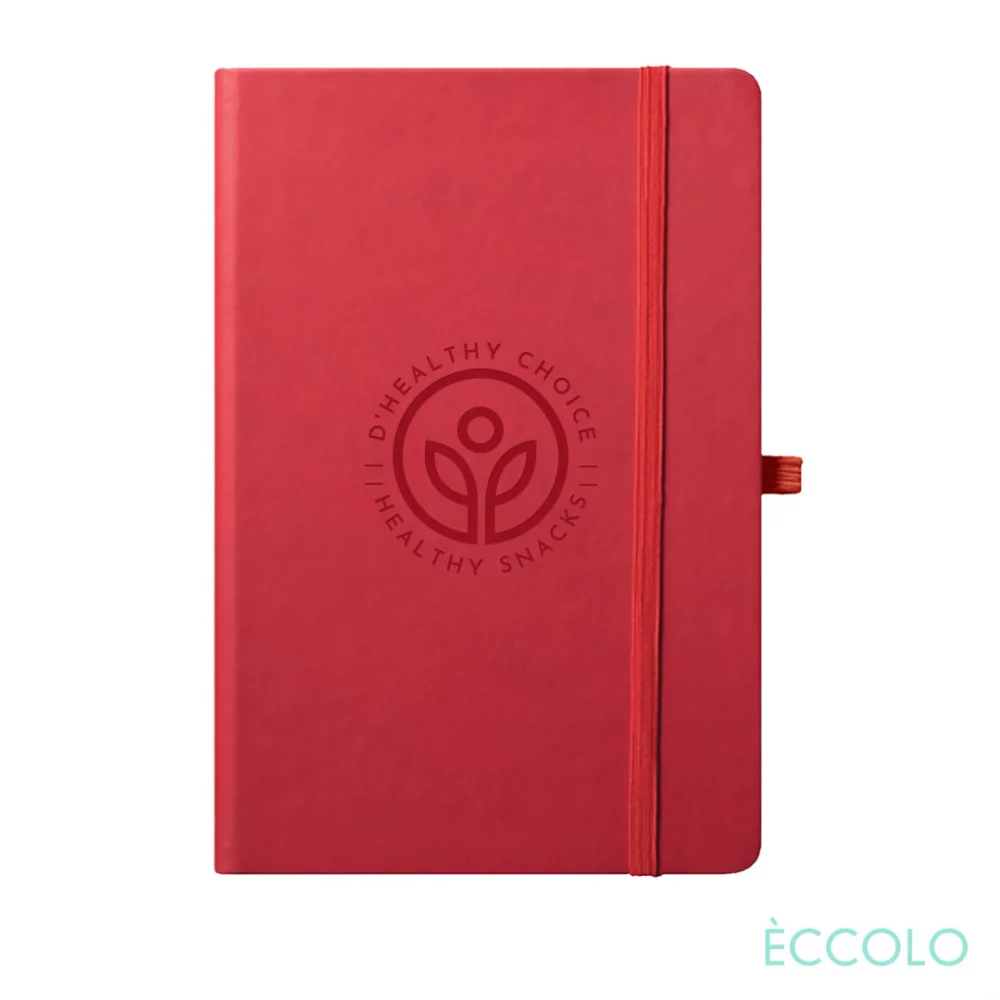 Journal Cool Eccolo® - (M) 5¾"x8¼" Rouge