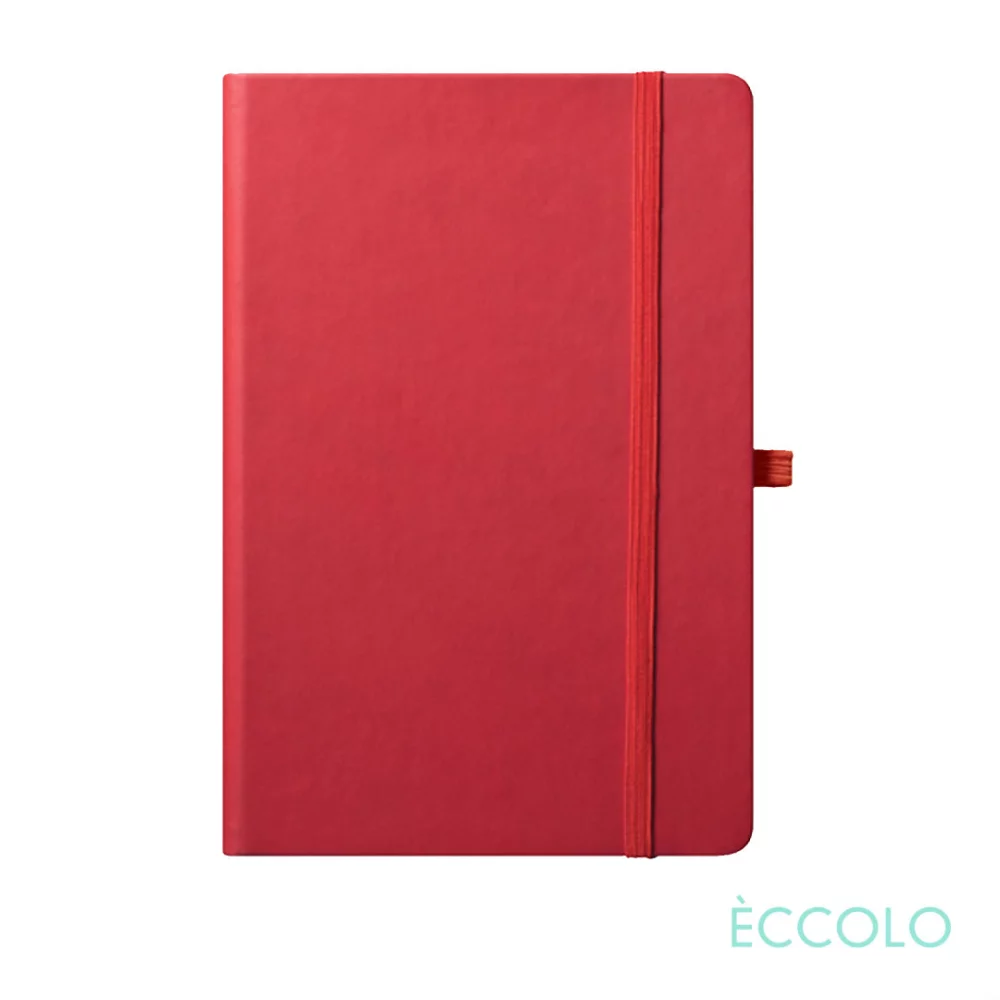 Journal Cool Eccolo® - (M) 5¾"x8¼" Rouge