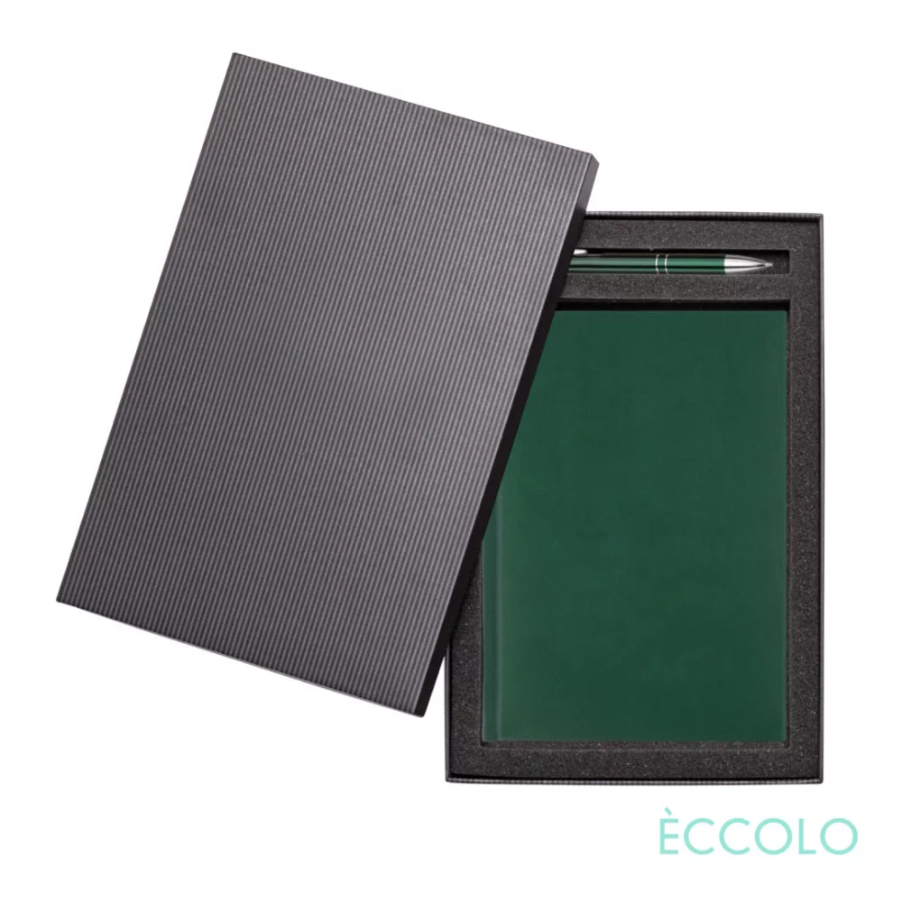 Ensemble cadeau Eccolo® Symphony Journal/Clicker Pen - (M) Vert
