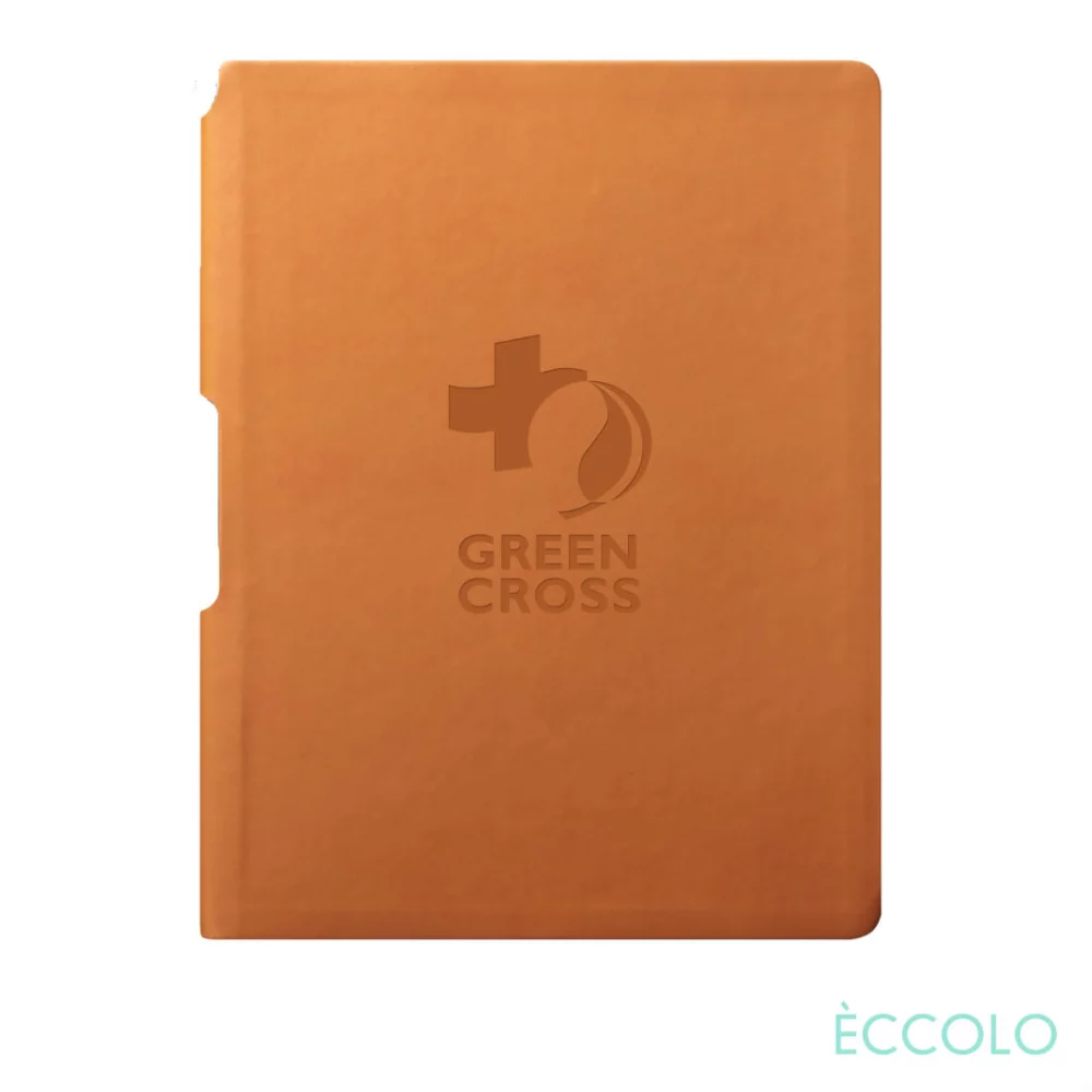 Eccolo® Groove Journal - (M) 5¾"x8¼" Orange