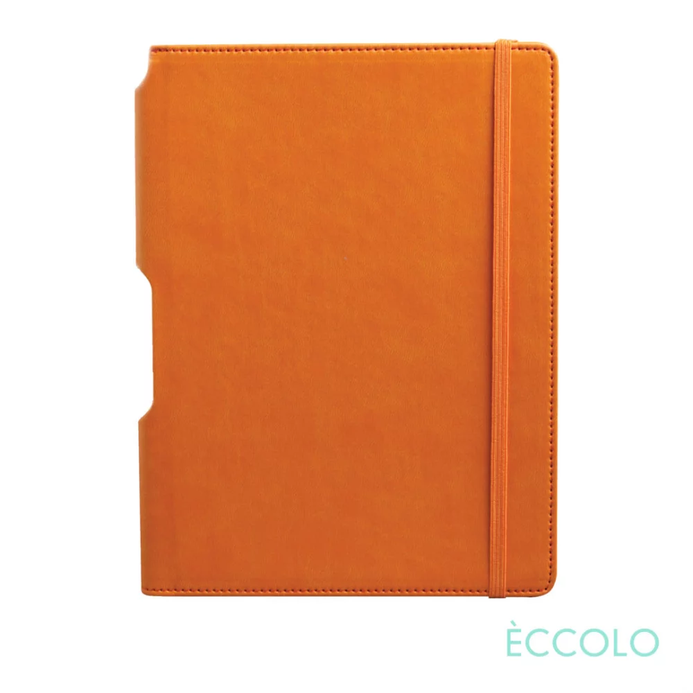 Journal Eccolo® Tempo - (M) 5¾"x8¼" Orange
