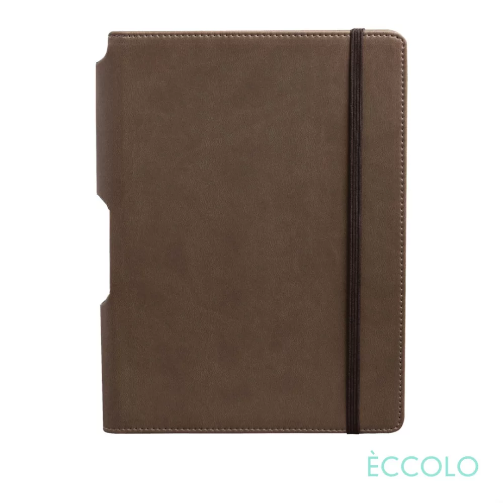 Eccolo® Tempo Journal - (M) 5¾"x8¼" Marron