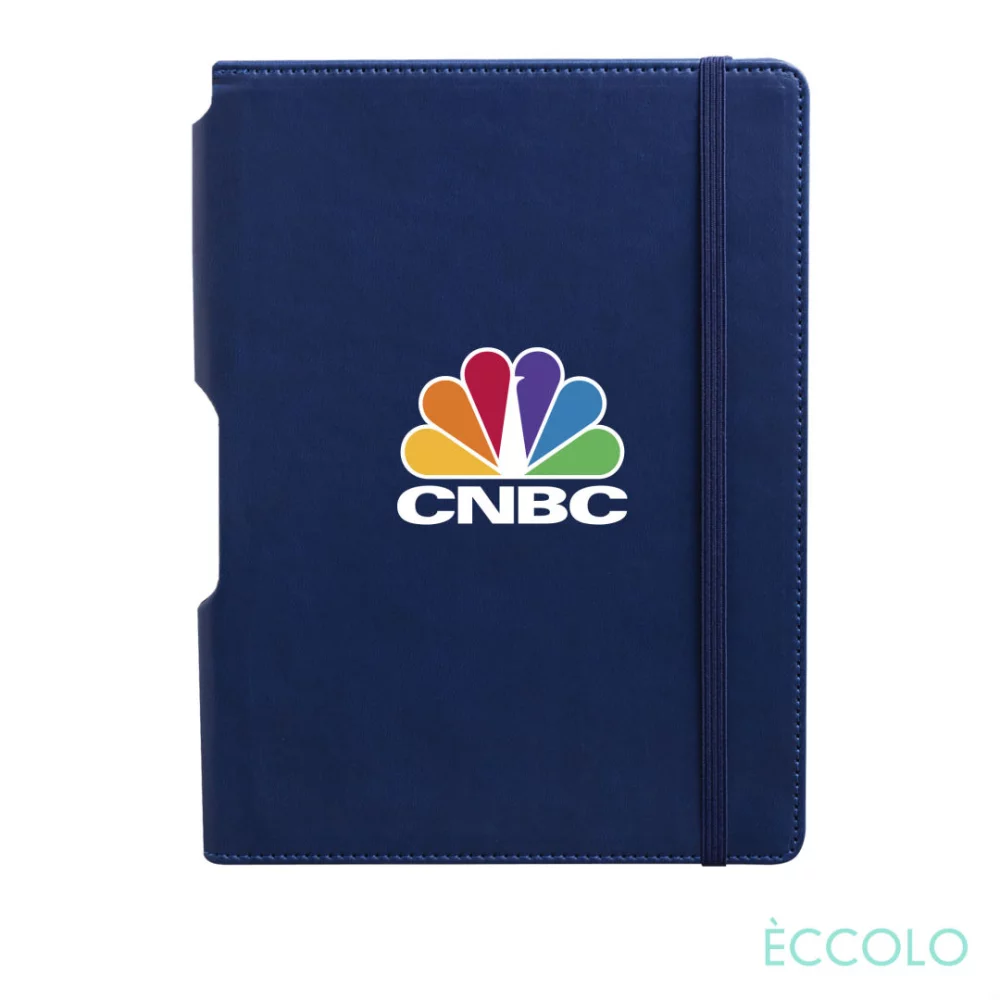 Eccolo® Tempo Journal - (M) 5¾"x8¼" Navy Blue