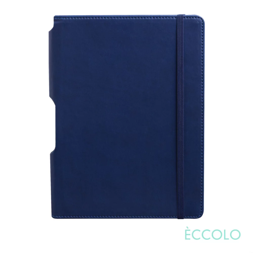 Eccolo® Tempo Journal - (M) 5¾"x8¼" Navy Blue