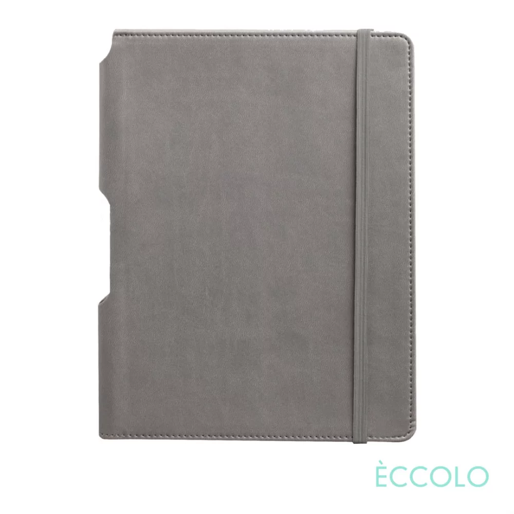 Journal Eccolo® Tempo - (M) 5¾"x8¼" Gris